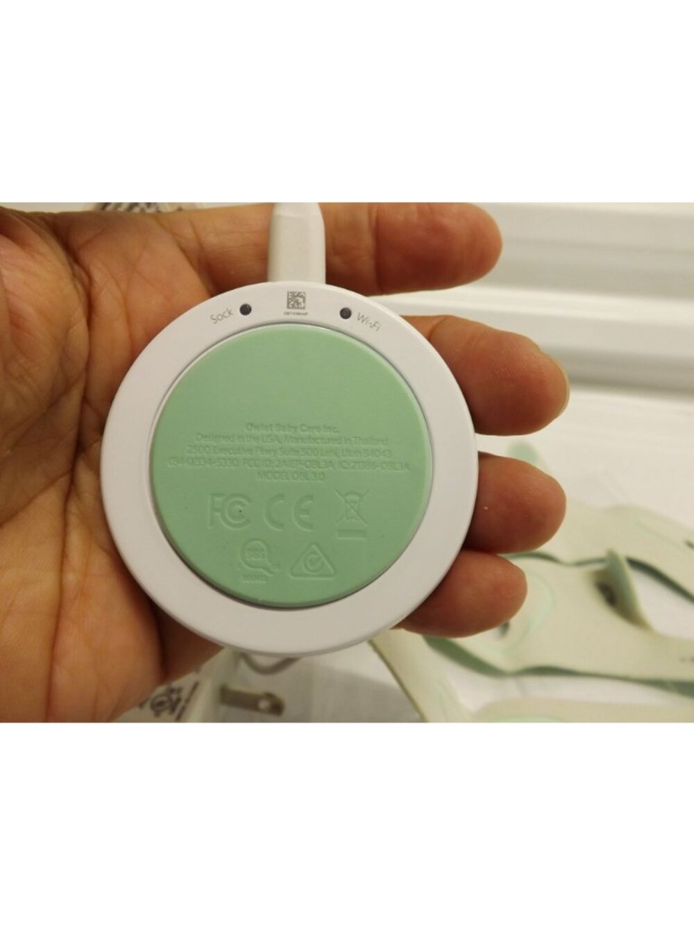 Owlet Smart Sock 3 Baby Monitor With Base Station & Charger - Picture 9 of 12